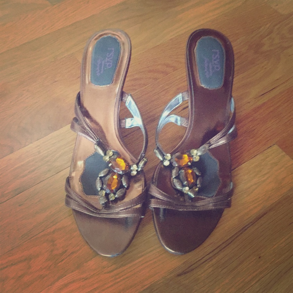 Jeweled heels